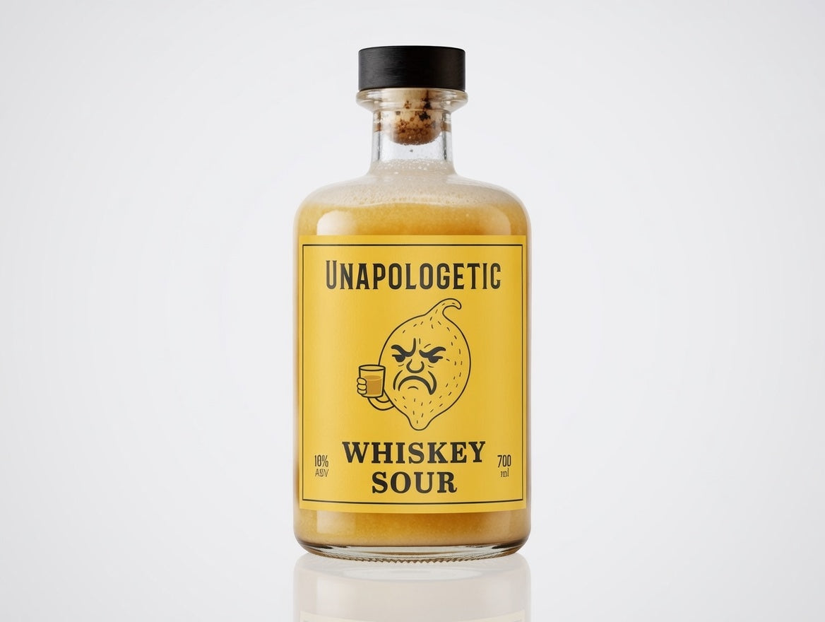 Whiskey Sour Cocktail Bottle (700ml)