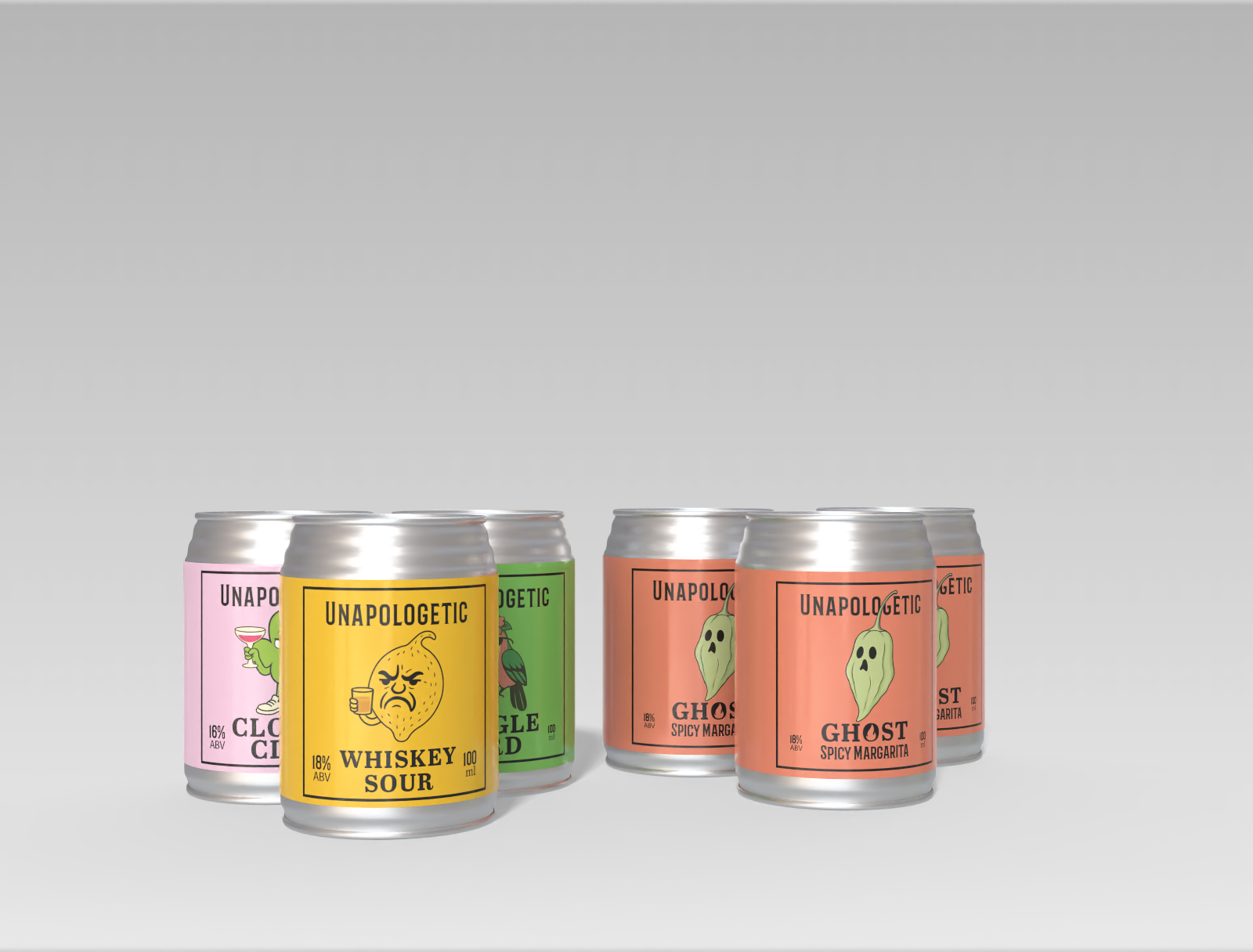 Unapologetic Taster Pack (6 x 100ml cans)